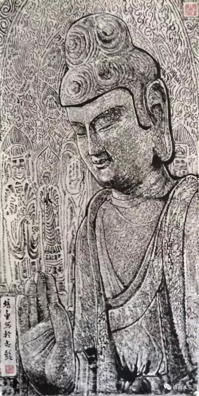 马培童,观音佛造像 马培童,观音佛造像