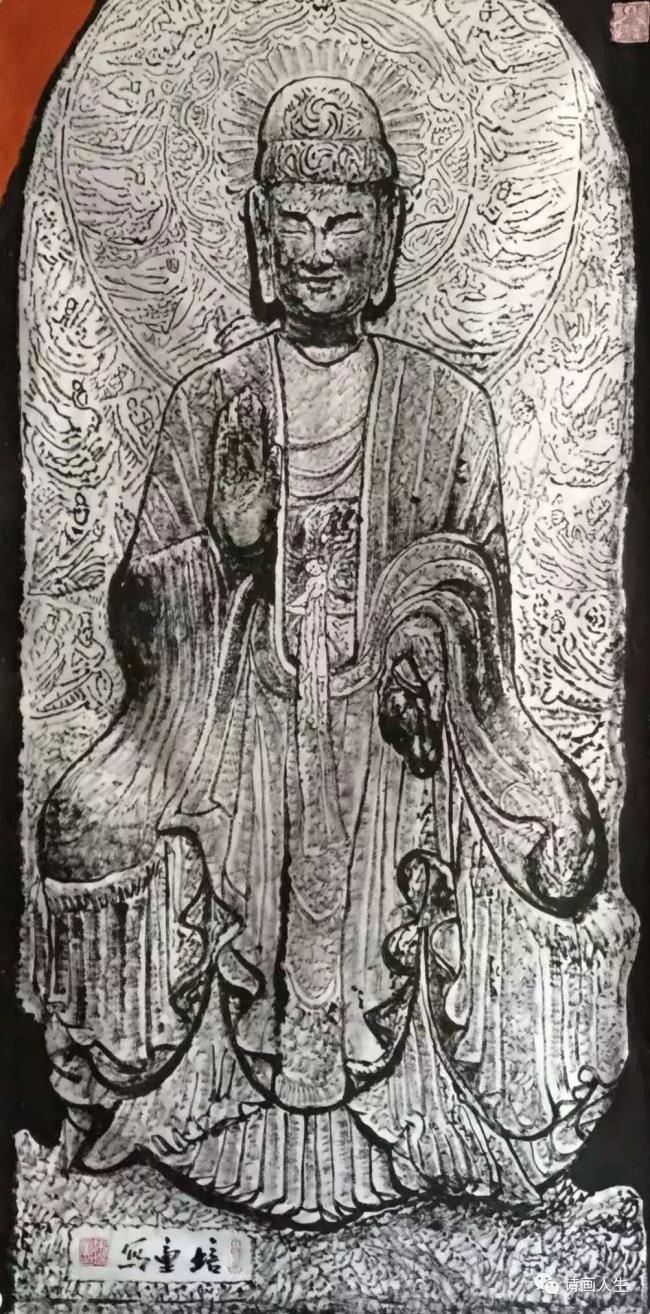 马培童,观音佛造像 马培童,观音佛造像