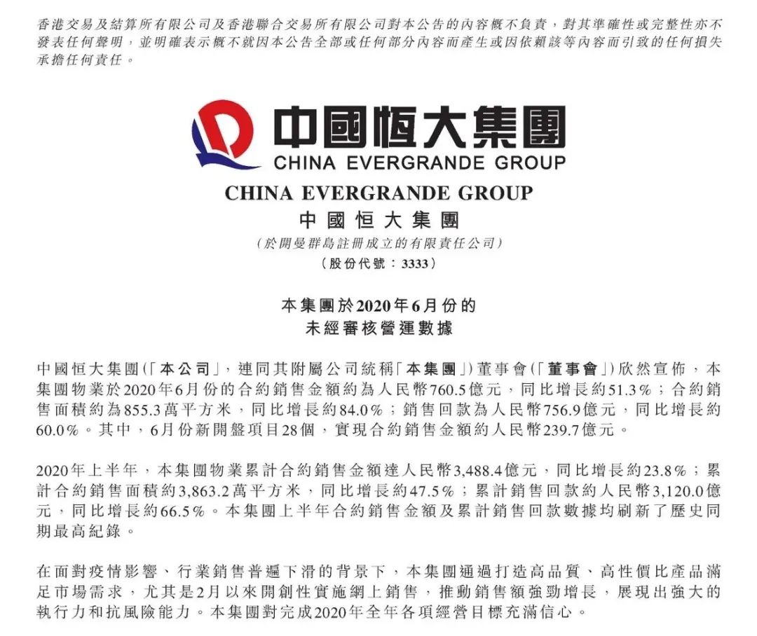 中国恒大:模范生的“提质增效”-一点财经