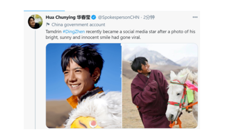 华春莹推特 华春莹推特