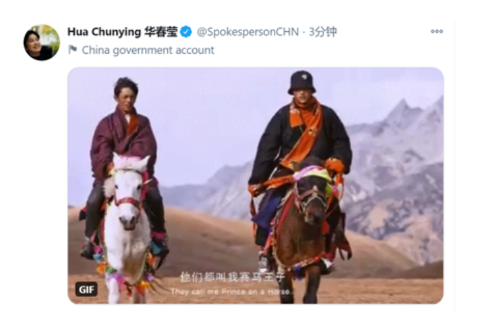 华春莹推特 华春莹推特