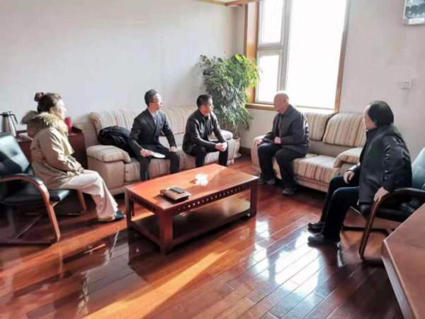 邦定服饰总经理肖海拜访中国航天张贵田院士 邦定服饰总经理肖海拜访中国航天张贵田院士